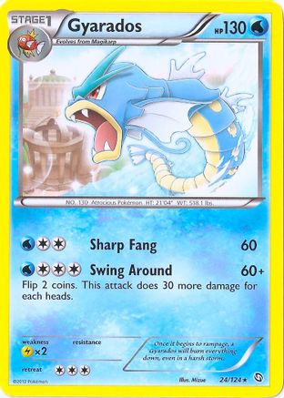 Gyarados 024/124 - Holofoil Blister Exclusives - Promo