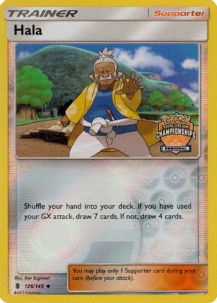 Hala 126/145 - Reverse Holofoil League & Championship Cards - Promo