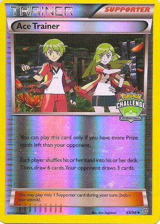 Ace Trainer 069/98 - Reverse Holofoil League & Championship Cards - Promo