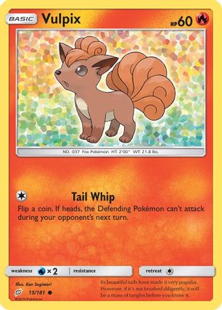 Vulpix 015/181 SM Team Up - Common