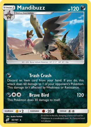 Mandibuzz 093 SM Team Up - Rare