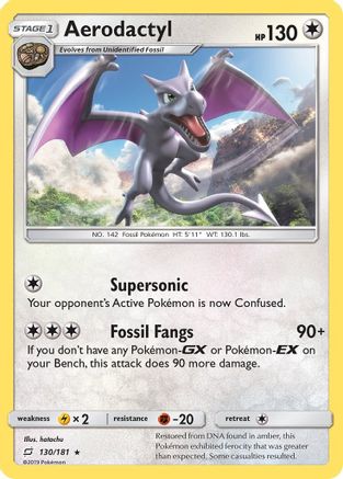 Aerodactyl 130/181 SM Team Up - Rare