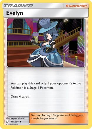 Evelyn 141/181 SM Team Up - Uncommon