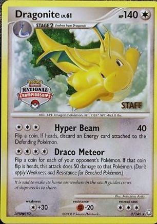 Dragonite 002/146 League & Championship Cards - Promo