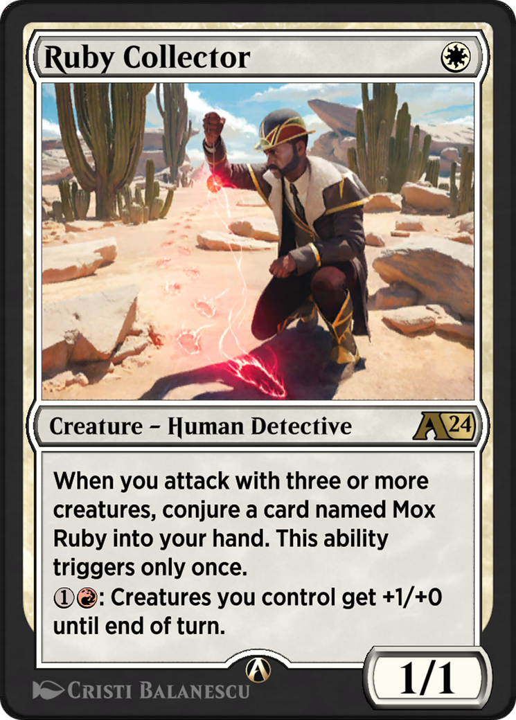 Ruby Collector (YOTJ-003) - Alchemy: Outlaws of Thunder Junction