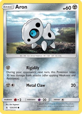 Aron 123/214 SM Unbroken Bonds - Common