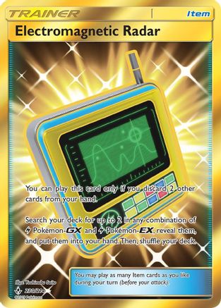 Electromagnetic Radar (Secret) 230/214 - Holofoil SM Unbroken Bonds - Secret Rare