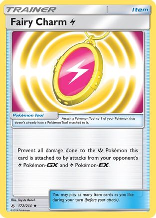 Fairy Charm L 172 SM Unbroken Bonds - Uncommon