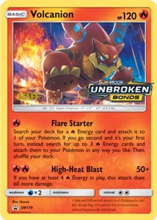 Volcanion SM179 - Holofoil SM Promos - Promo