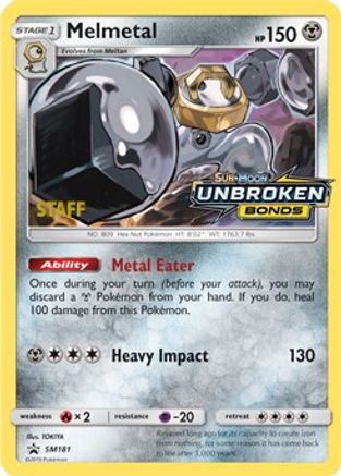 Melmetal SM181 - Holofoil SM Promos - Promo
