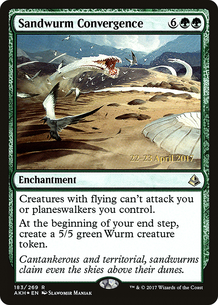 Sandwurm Convergence (PRE-183S) - Amonkhet Promos Foil