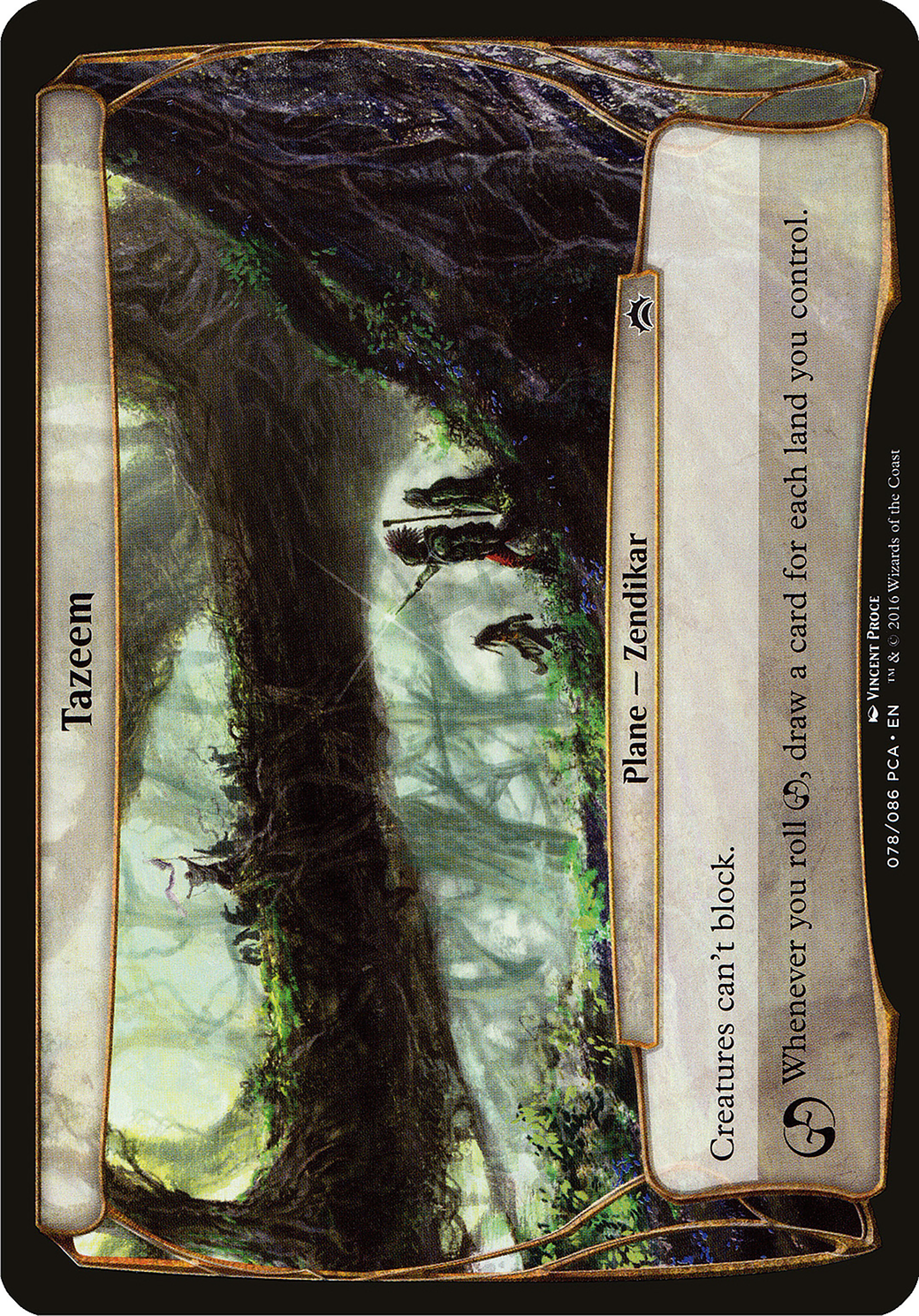 Tazeem (Planechase Anthology) (OVER-) - Planechase Anthology Planes