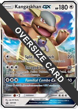 Kangaskhan GX SM188 - Holofoil Jumbo Cards - Promo