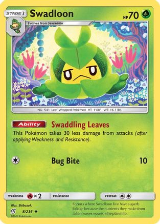 Swadloon 008/236 SM Unified Minds - Uncommon
