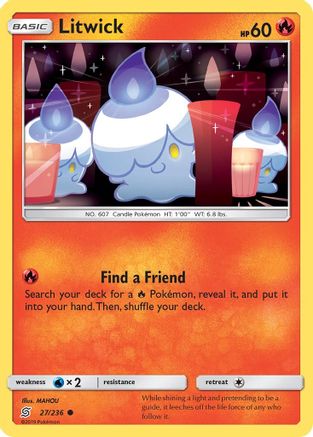 Litwick (27) 027/236 SM Unified Minds - Common
