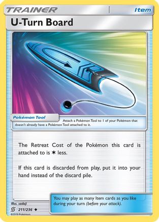 U-Turn Board 211/236 SM Unified Minds - Uncommon