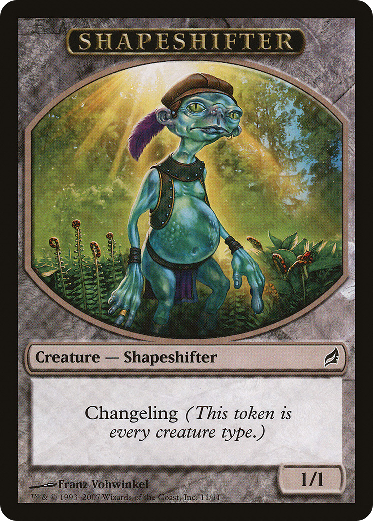 Shapeshifter Token (LRW-011) - Lorwyn Tokens