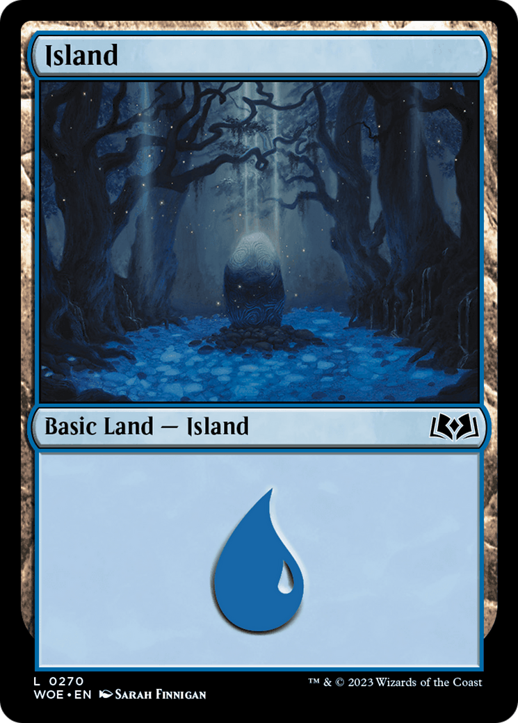 Island (0270) (WOE-270) - Wilds of Eldraine Foil