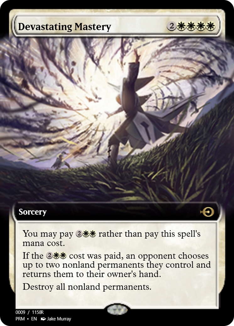 Devastating Mastery (PRM-89990) - Magic Online Promos Foil