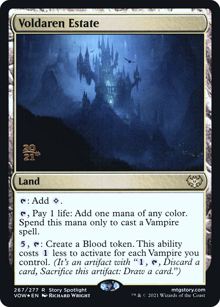 Voldaren Estate (PRE-267S) - Innistrad: Crimson Vow Promos Foil