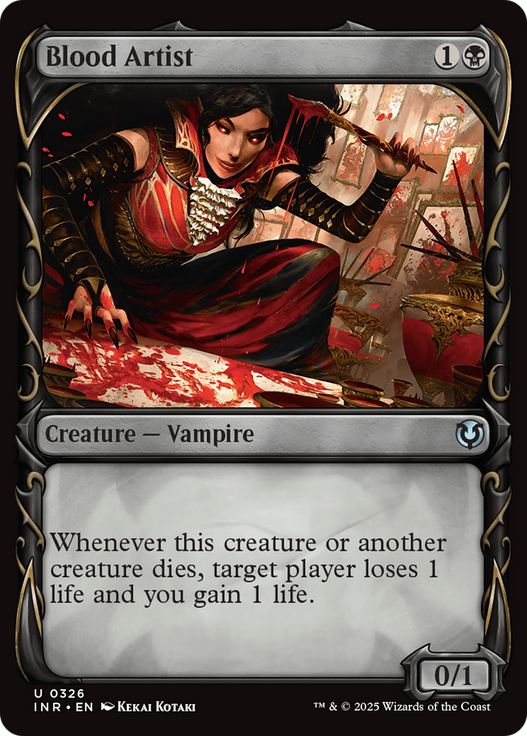 Blood Artist (INR-326) - Innistrad Remastered: (Showcase) Foil
