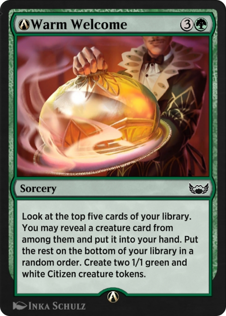 A-Warm Welcome (SNC-A-164) - Streets of New Capenna