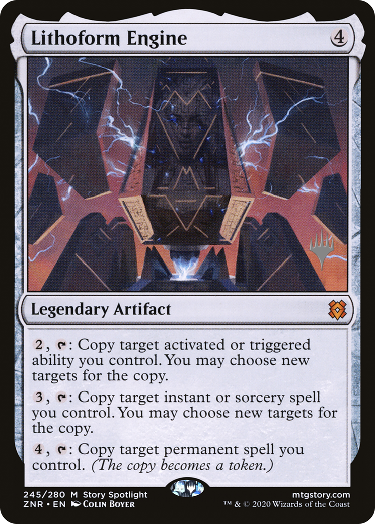 Lithoform Engine (PPZNR-245) - Zendikar Rising Promos Foil