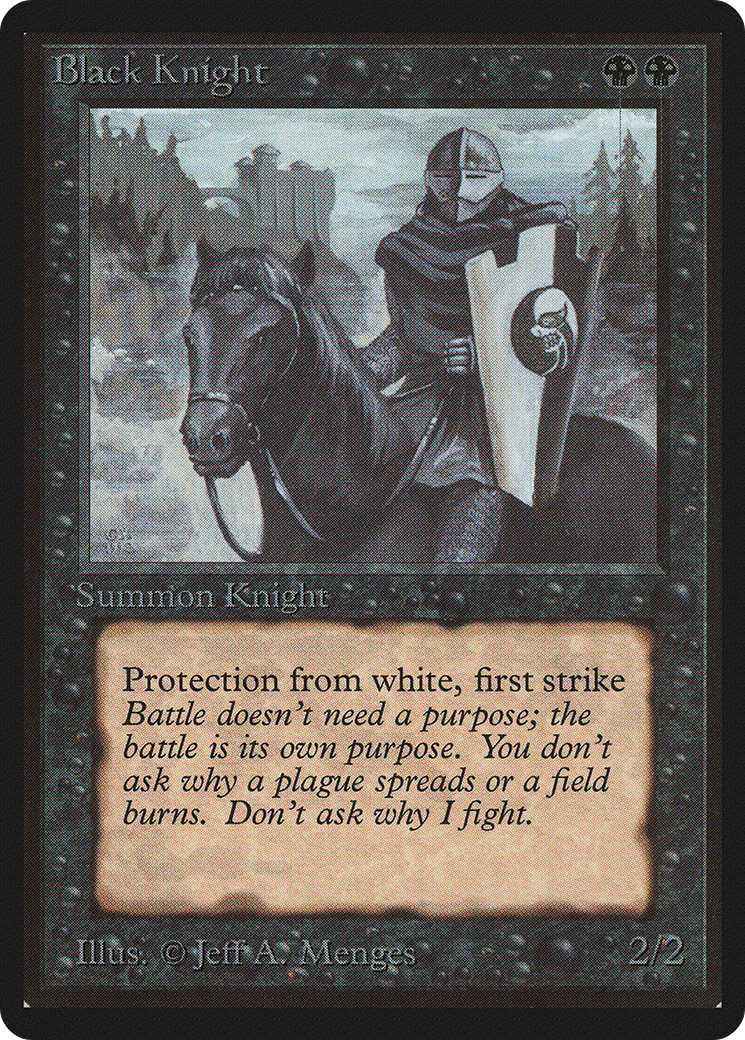 Black Knight (LEB-) - Limited Edition Beta