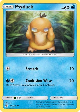 Psyduck 040/236 SM Cosmic Eclipse - Common