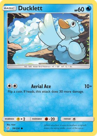 Ducklett 059/236 SM Cosmic Eclipse - Common