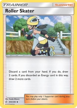 Roller Skater 203/236 - Reverse Holofoil SM Cosmic Eclipse - Uncommon
