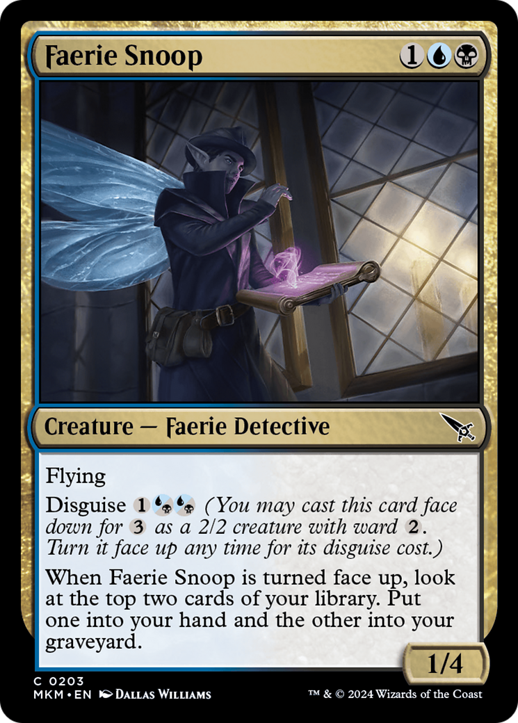 Faerie Snoop (MKM-203) - Murders at Karlov Manor