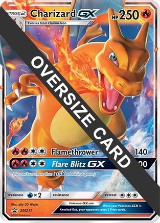 Charizard GX SM211 - Holofoil Jumbo Cards - Promo