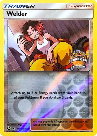Welder 189a/214 - Reverse Holofoil League & Championship Cards - Promo