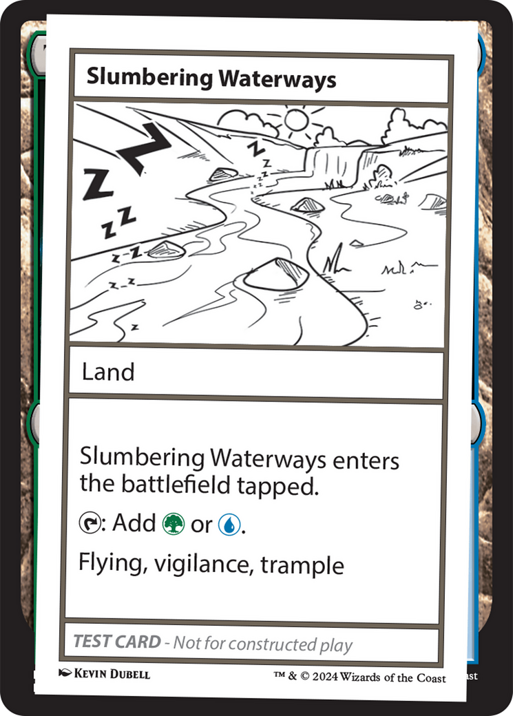 Slumbering Waterways (MB2PC-618) - Mystery Booster 2