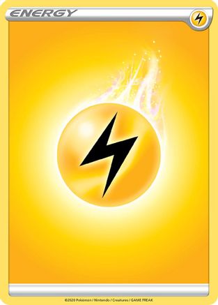 Lightning Energy - Reverse Holofoil SWSH01 Sword & Shield Base Set - Common