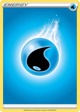 Water Energy - Reverse Holofoil SWSH01 Sword & Shield Base Set - Common