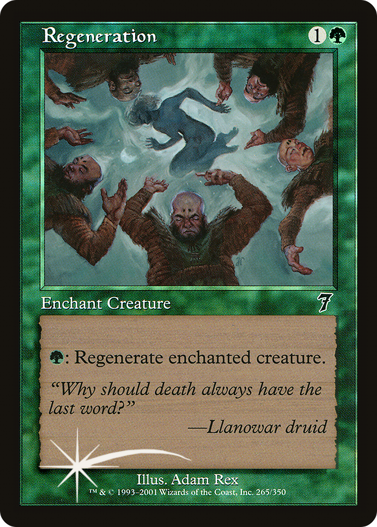 Regeneration (7ED-265★) - Seventh Edition Foil
