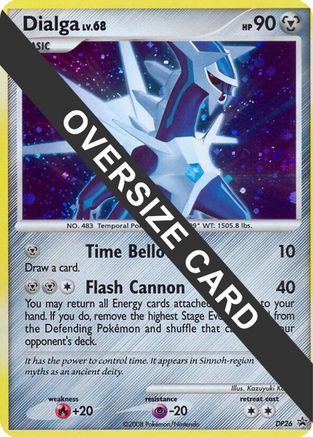 Dialga DP26 - Holofoil Jumbo Cards - Promo