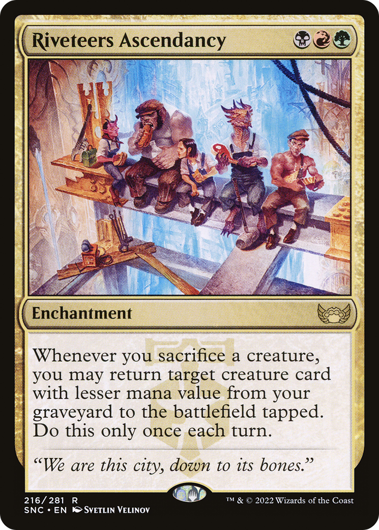 Riveteers Ascendancy (SNC-216) - Streets of New Capenna