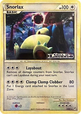 Snorlax 033/95 - Holofoil Nintendo Promos - Promo