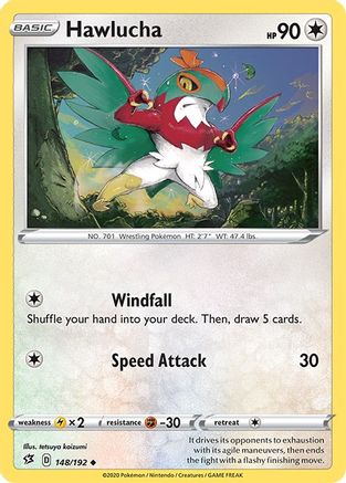 Hawlucha 148/192 SWSH02 Rebel Clash - Uncommon