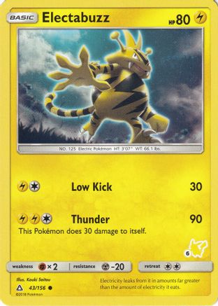 Electabuzz 043/156 Battle Academy - Promo