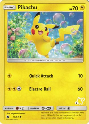 Pikachu 019/068 Battle Academy - Promo