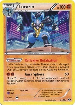 Lucario 064/99 - Holofoil Blister Exclusives - Promo
