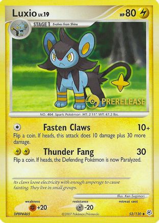 Luxio 052/130 Nintendo Promos - Promo