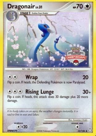 Dragonair 052/146 League & Championship Cards - Promo