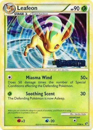 Leafeon 017/90 - Holofoil HGSS Promos - Promo
