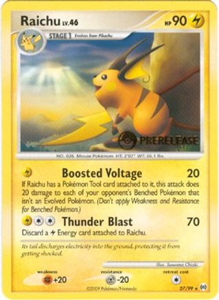 Raichu 027/99 Nintendo Promos - Promo