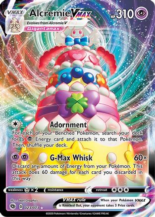 Alcremie VMAX 023/73 - Holofoil Champions Path - Ultra Rare